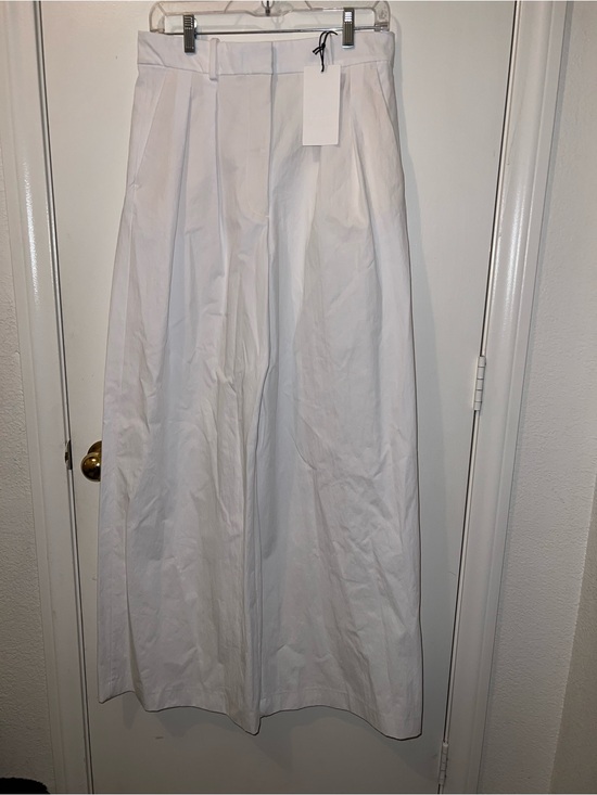 Zara Dresses & Skirts - Zara White High-Waist Pleated Pants